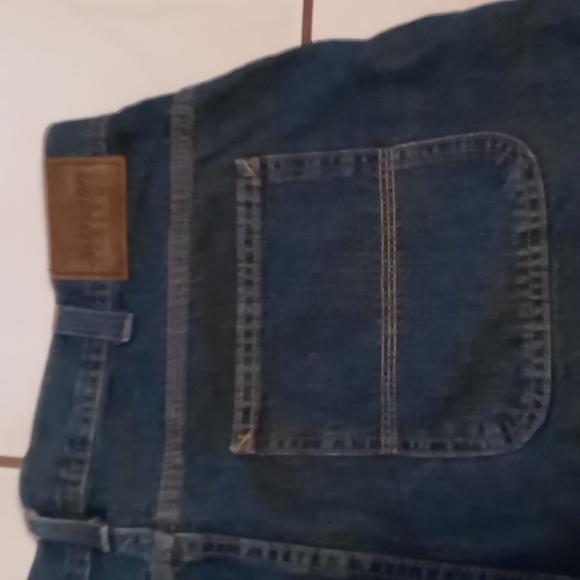 ST. JOHNS BAY MENS BLUE JEANS SZ 36 REG - Picture 5 of 8